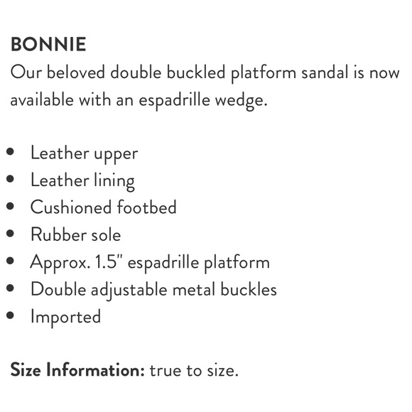 NWT J/SLIDES BONNIE Bone Leather Sandal - Picture 6 of 14